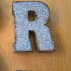Home / Outdoor Decor - Monogram Letter "R" - Hobby Lobby Metal Letter "R" - Arts & Crafts