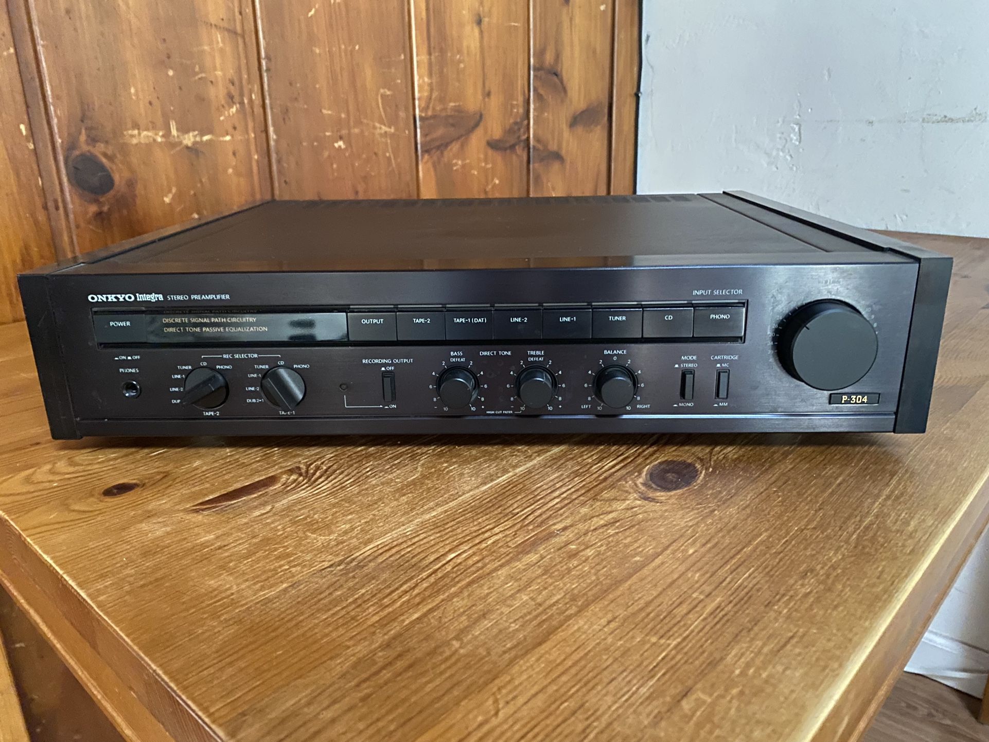 ONKYO Integra P-304 Preamplifier