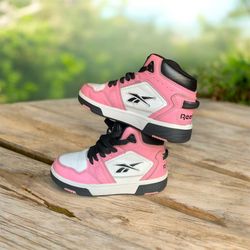 Reebok Pro Model High-Top Sneakers Girls Youth Pink/White/Black