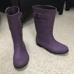 Kamik rain boots- girls size 4Y