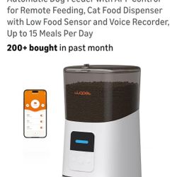 WOPET 6L Automatic Cat Feeder, WiFi 