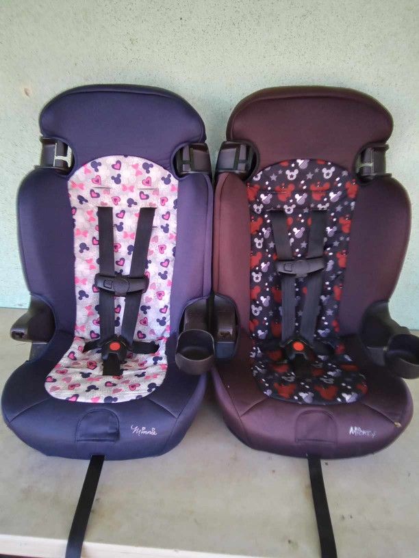 Cosco Mickey And Minnie Mouse Booster Car Seat $40 Each