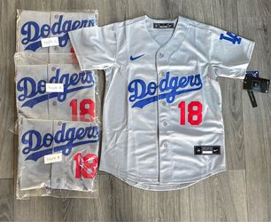 Los Angeles Dodgers YAMAMOTO gray YOUTH JERSEY