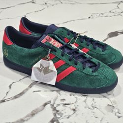 Adidas Blackburn SPZL Size 13 US Men's Green Red Spezial Soccer Futbol Casual