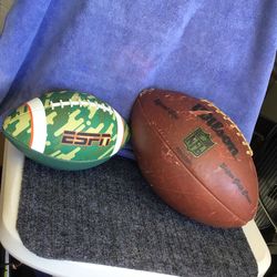 Used footballs