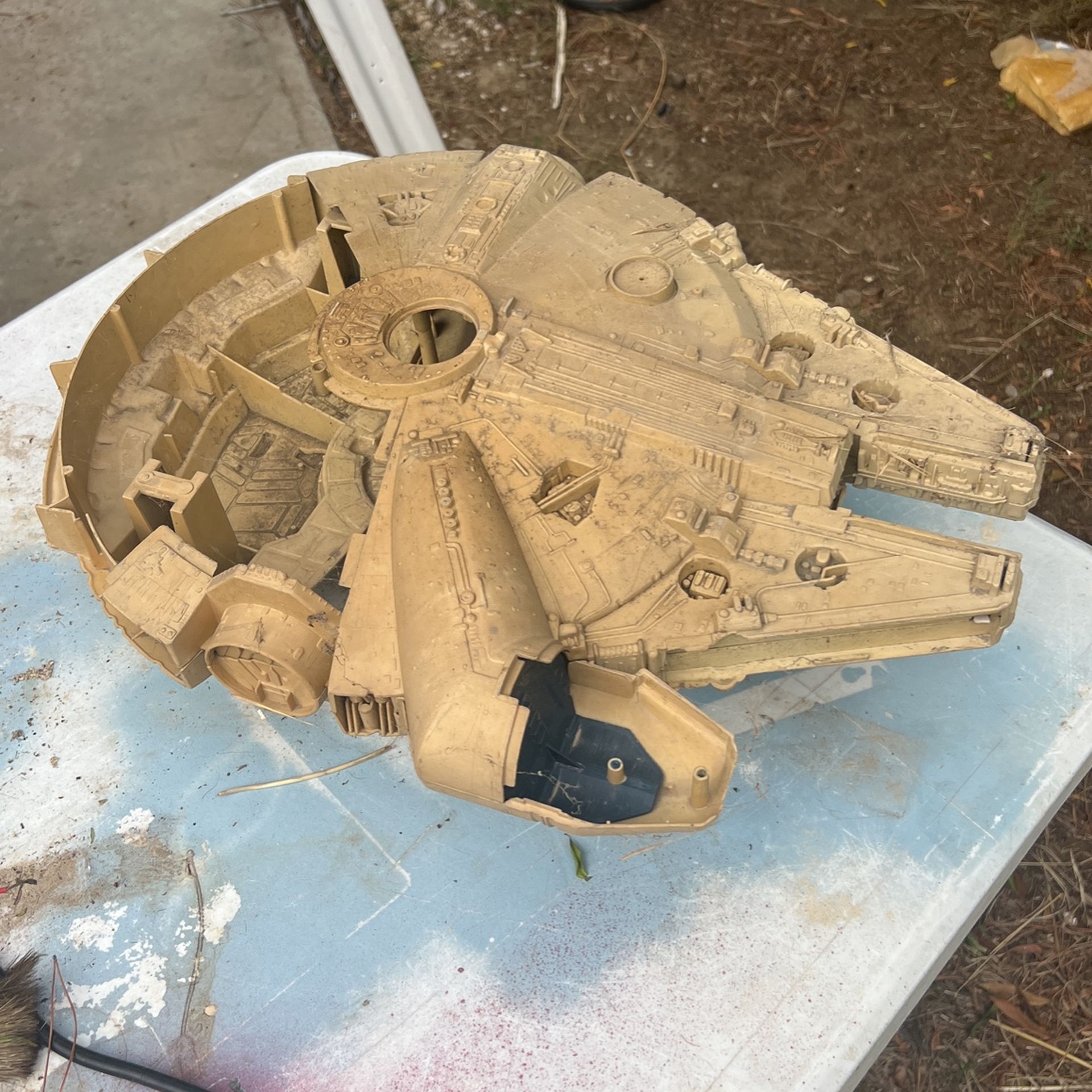 Original Melinium Falcon Toy From The 80s