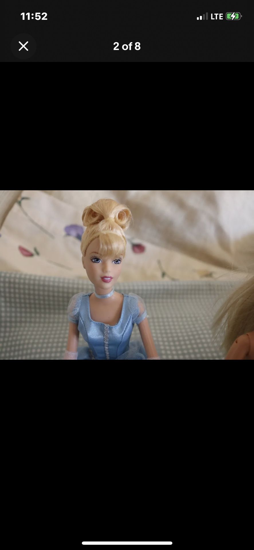 Barbie Dolls (2) Cinderella Plus Older Dolls