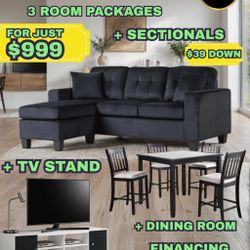 Offer 3 Room Packages Deal Black ❤️☺️🥳