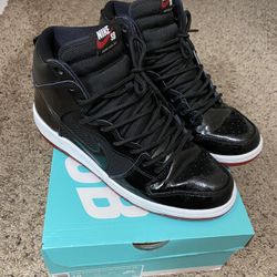 Bred 11 Nike Sb Dunks Hightop