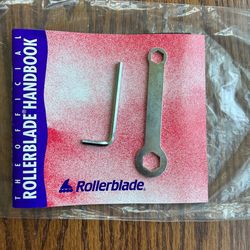 Rollerblade the official handbook and tool set copyright 1991 Rollerblade the official handbook and tool set copyright 1991