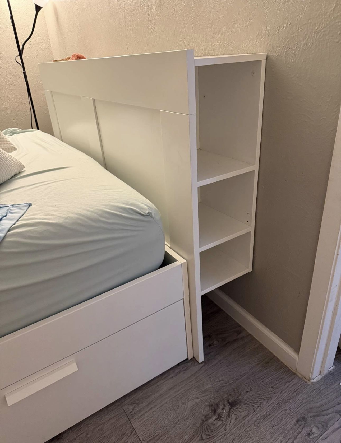 IKEA Headboard with Storage