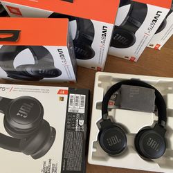 JBL Live 675NC Wireless Noise-Cancelling On-Ear Headphones - Open Box