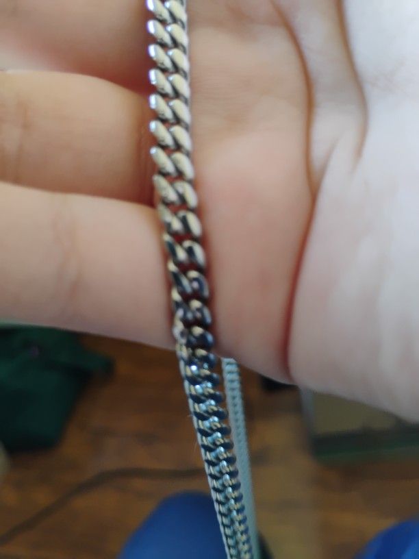 Gld Silver Cuban Link