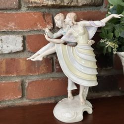 Vintage Hutschenreuther Dancing Couple Figurine Art Deco Style