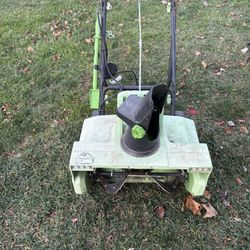 SnowJoe Electric Snowblower 