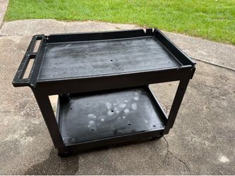 Black Utility Cart