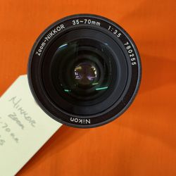 Nikkor 35-70mm Lens