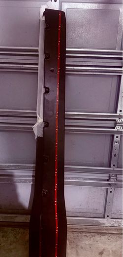 Side skirt black for Mustang