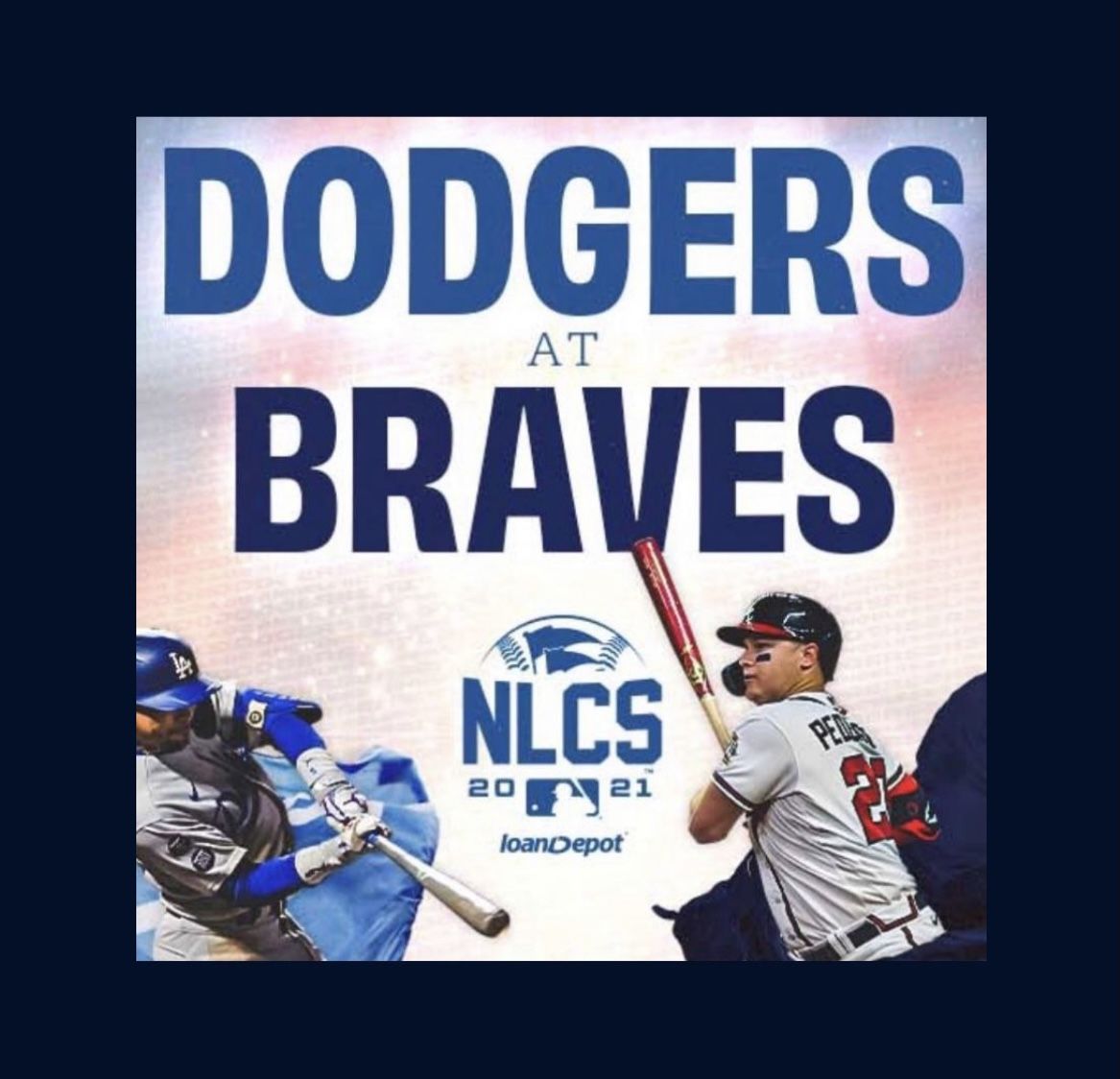 DODGERS VS BRAVES NLCS GAME 5 10/21 5PM 