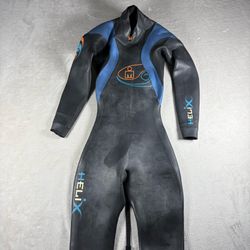 Blue Seventy HeliX Women's Size WS Small Triathlon Wetsuit Black Ironman