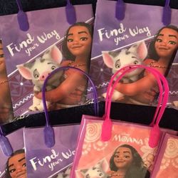 Moana Goodie Plastic Bags
