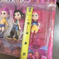 KPop Demon Hunters Set Of 6 Dolls 