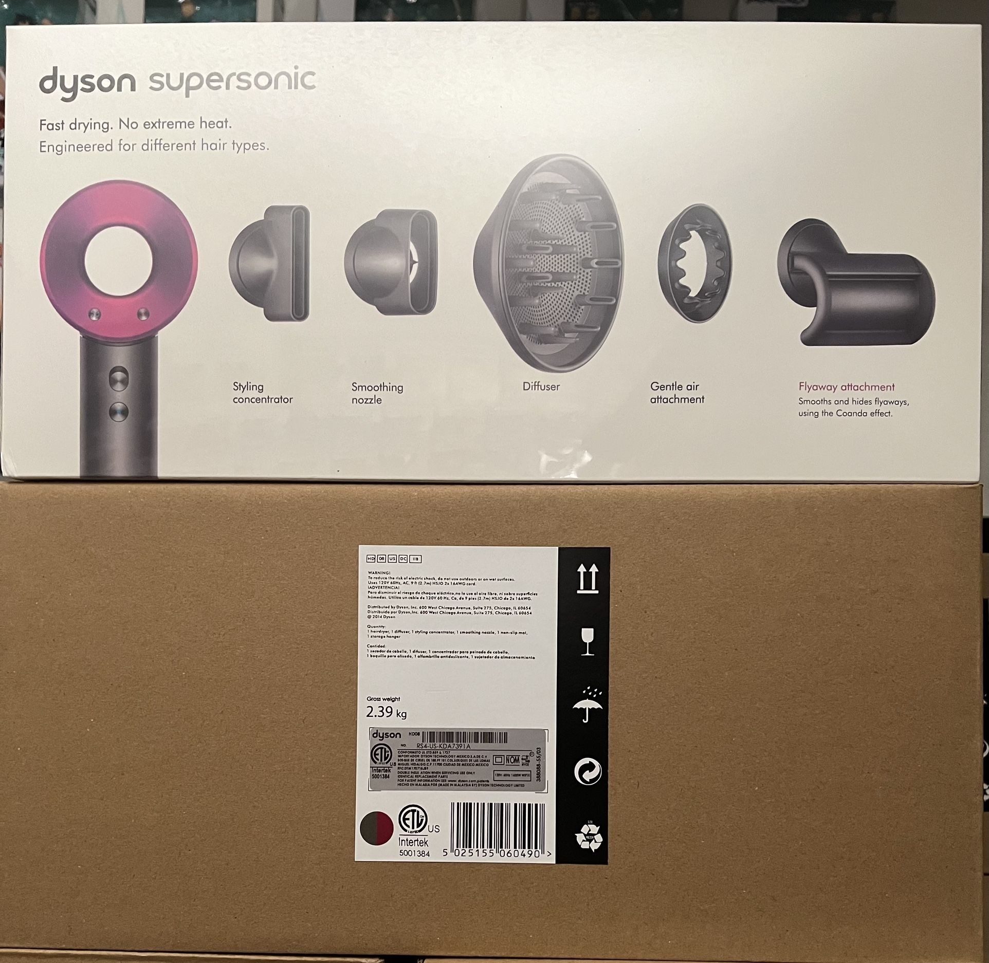 Dyson Supersonic Hairdryer - Sealed