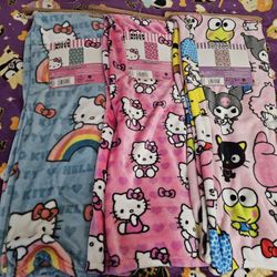 Hello Kitty Blankets $45