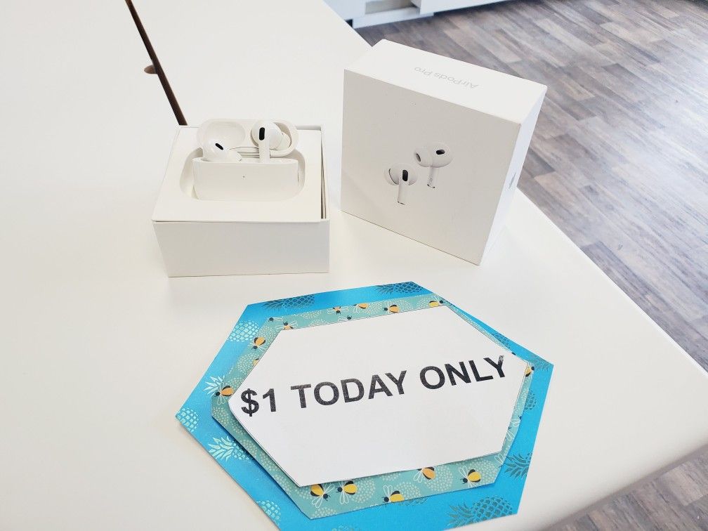 Apple Airpods Pro 2nd Gen- Pay $1 DOWN AVAILABLE - NO CREDIT NEEDED