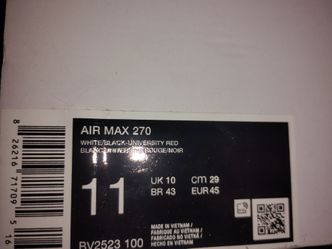 3 pairs of size 11 shoes Air forces  Pandas Air maxes 270