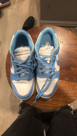 Nike Dunk Low UNC University Blue White Men’s 10.5