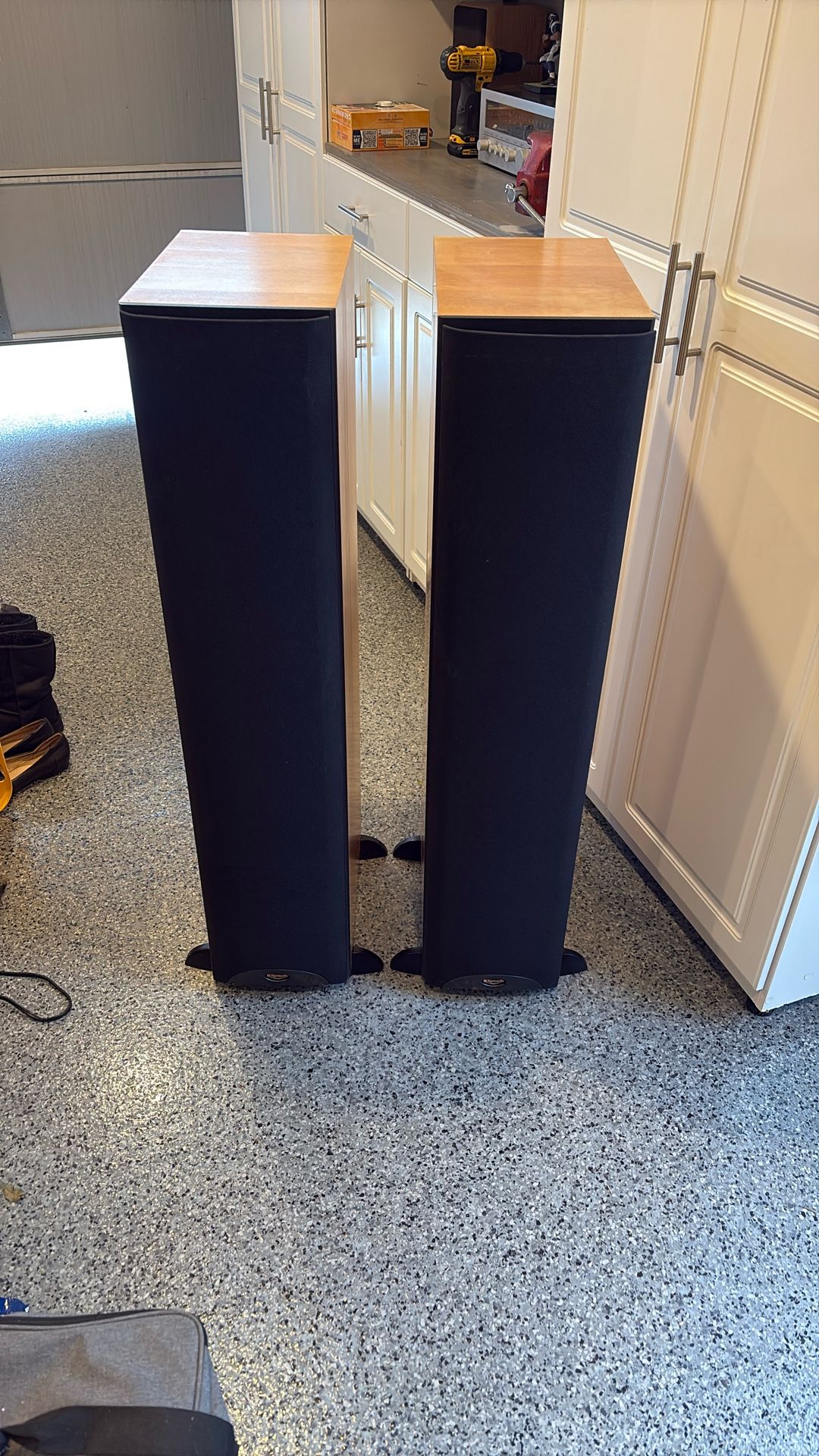 Klipsch RF5”s Maple Cabinet