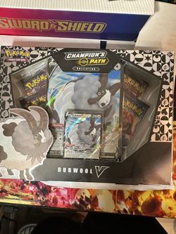 POKEMON TCG CHAMPION'S PATH DUBWOOL V COLLECTION BOX FACTORY SEALED NEW