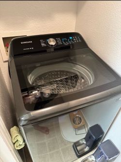 Samsung 5.2 cubic feet washer with active jet and dryer