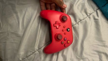red xbox controller