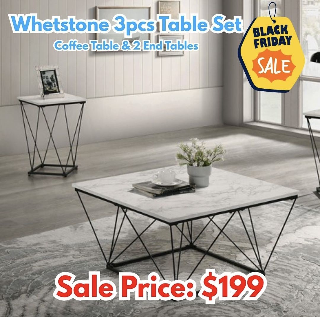 Coffee Table And End Tables