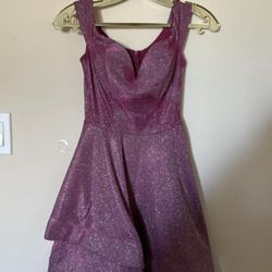 Pink Sparkly Party Dress 