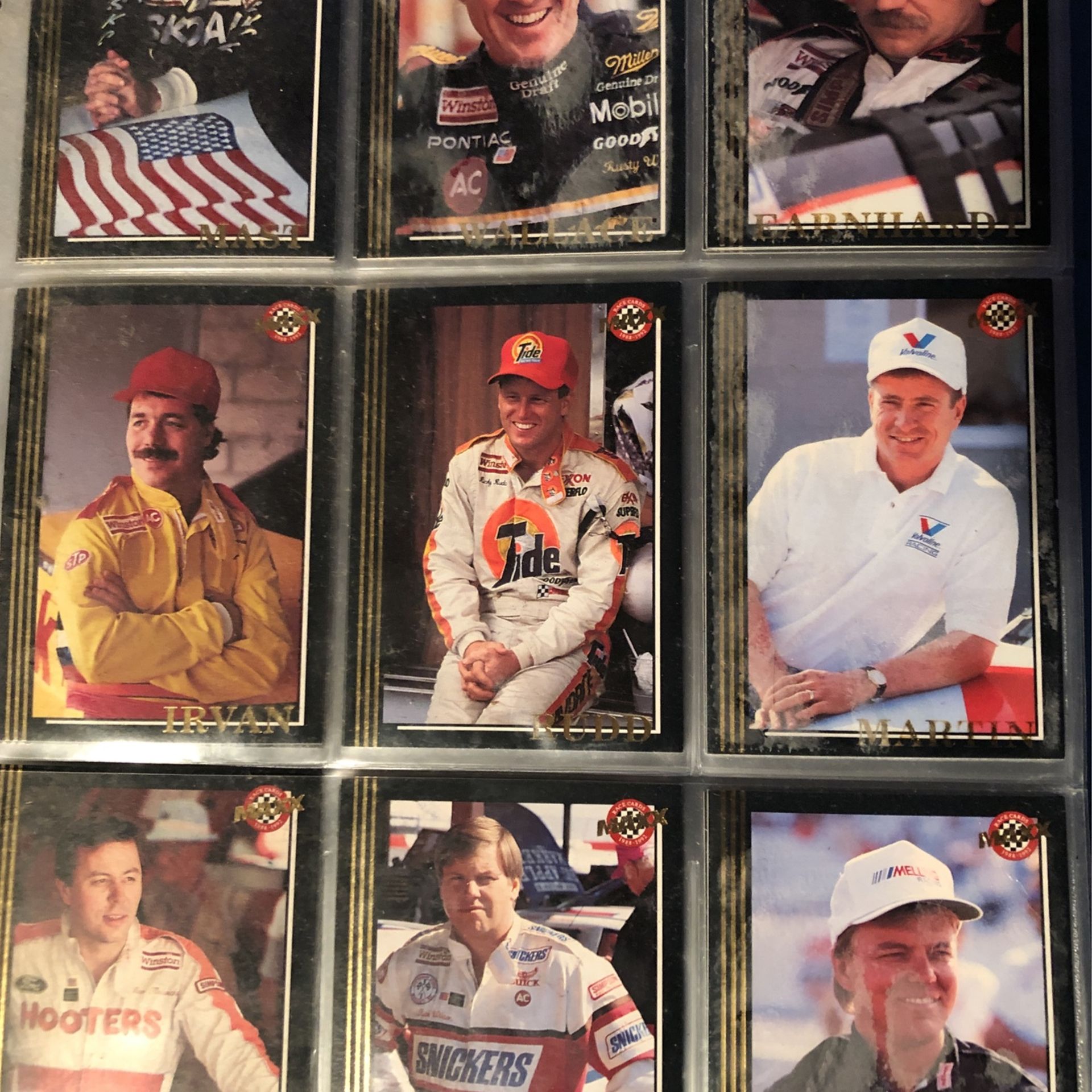 Maxx NASCAR race car drivers and their statistics