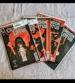 Dark Horse Comics; Crimson Lotus Issue 1 Through 5 2018 Complete Series