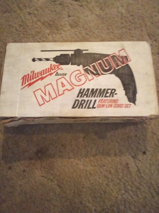 Milwaukee Magnum Hammer Drill Half Inch 