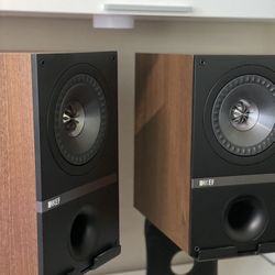 Kef Q100 SPEAKER(S) *PAIR* (Perfect CONDITION) + AIYIMA A08 Pro