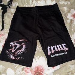 Black Trinx Keep The Grass Cut Shorts 