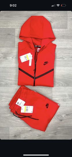 Brand new Red Nike tech multiple sizes