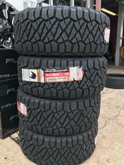 Nitto Ridge Grappler 33x12.50R20LT Tires – Set of 4