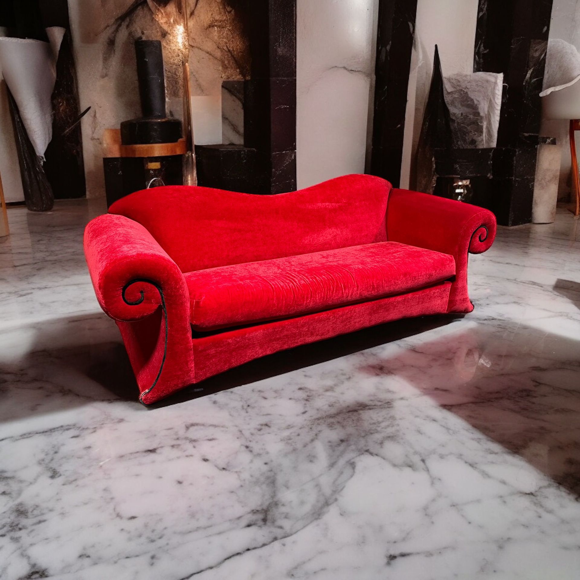 Red Sofa