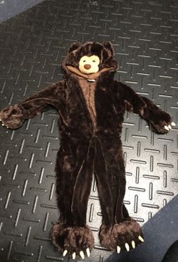 Bear costume for child.