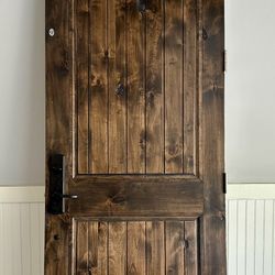 8’ Solid Wood Door