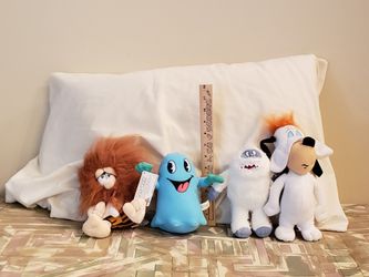 Lot Of 4 Plush Dolls