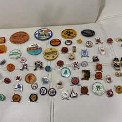 Large Lot of Vintage Hockey Pins - NY Islanders 1979-80 Stanley Cup Finals, Youth & More