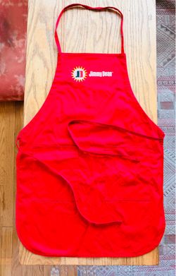 Jimmy Dean red apron